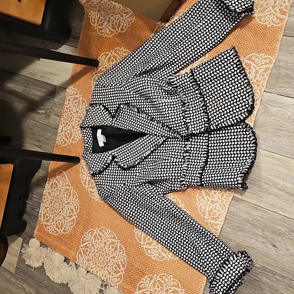 White House Black Market Vintage Black/White Women's Tailored Blazer, Size 2 - Picture 16 of 16